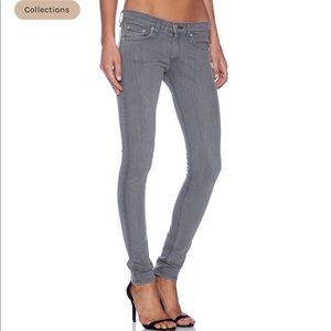 Rag & Bone The Skinny Jean in Dark Iron